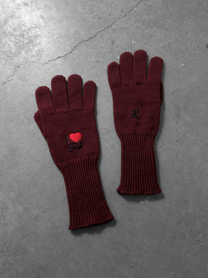 Raf Simons FW18 "I love you" Gloves