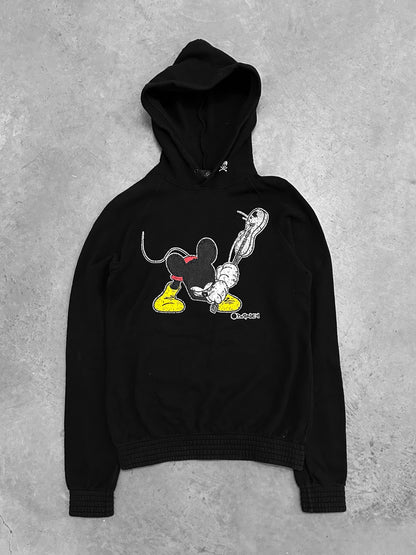 Roen x Mickey Mouse Kurt Cobain Hoodie