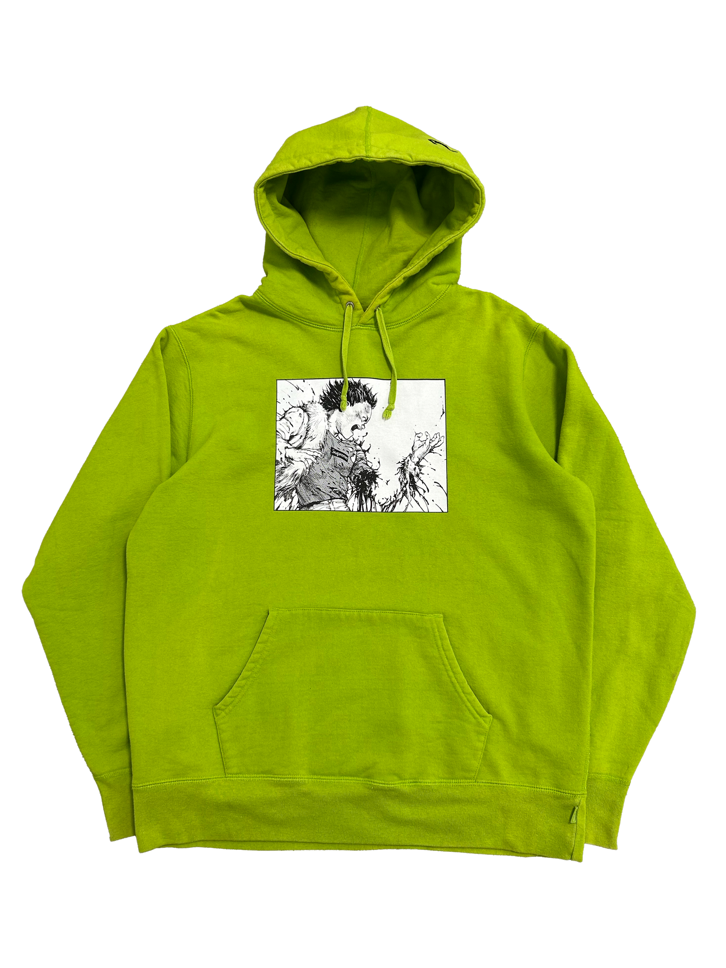 Supreme Akira Lime Hoodie FW17 (L)