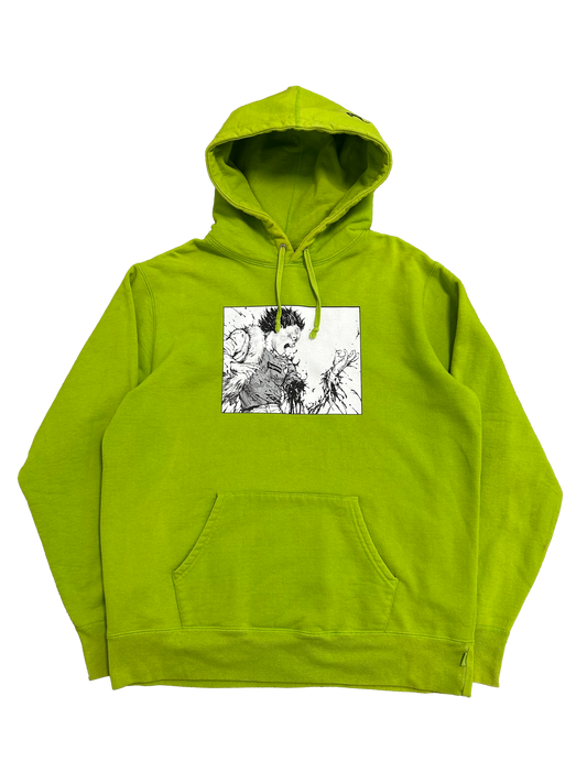 Supreme Akira Lime Hoodie FW17 (L)