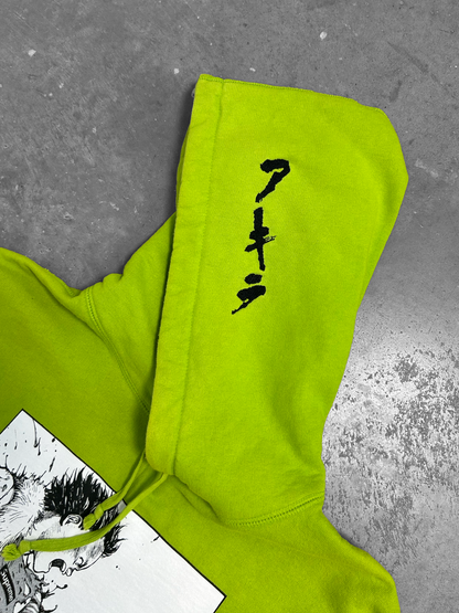 Supreme Akira Lime Hoodie FW17 (L)