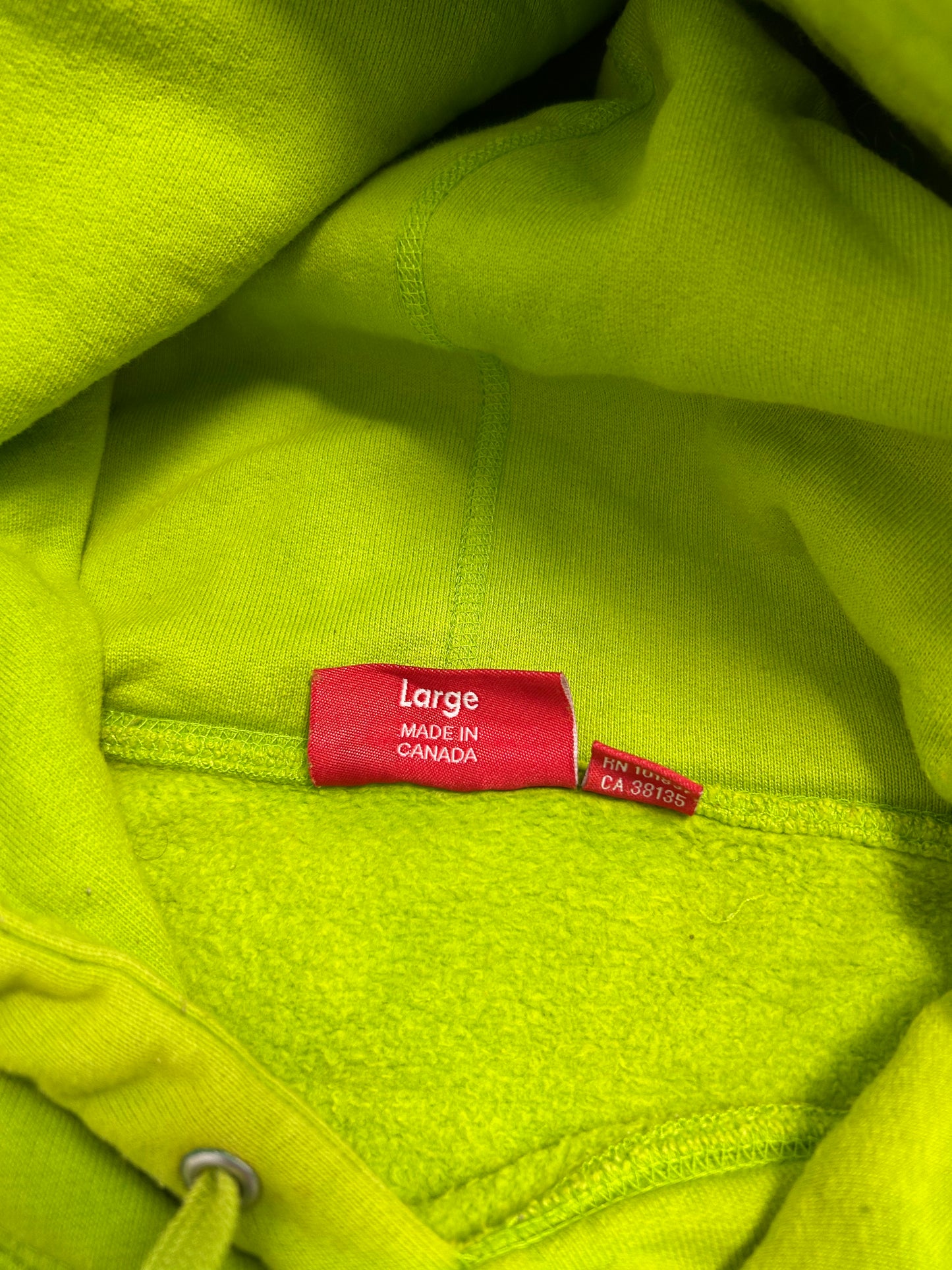 Supreme Akira Lime Hoodie FW17 (L)