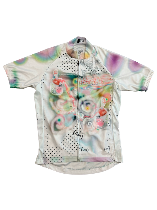 Peace888butterfly cycling Top