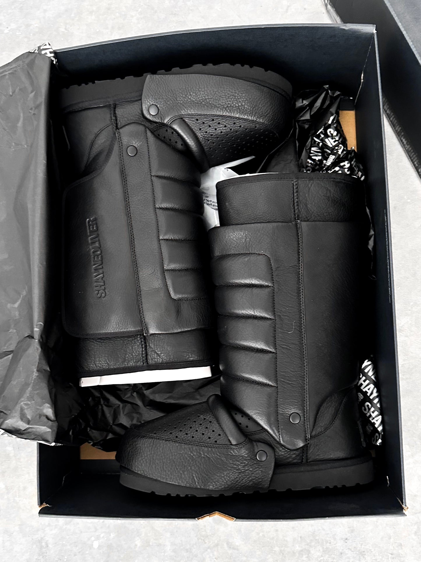 UGG X Shayne Oliver High Boots Black