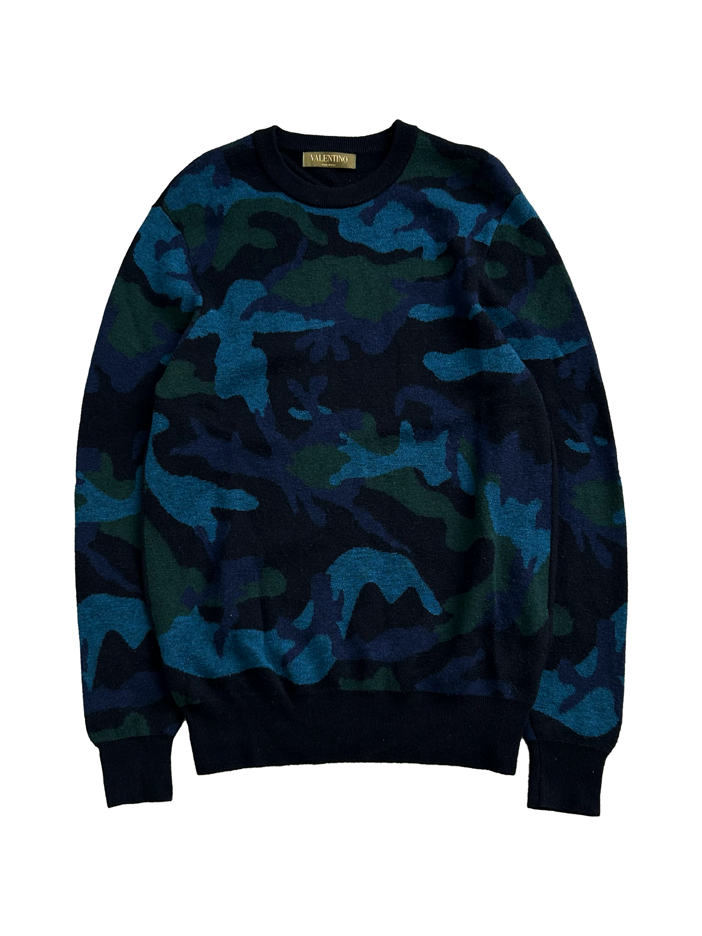 Valentino Camo Sweater