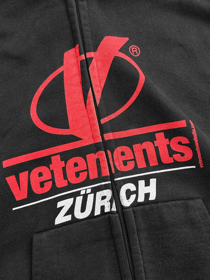 Vetements Zurich Reversible Zip Jacket