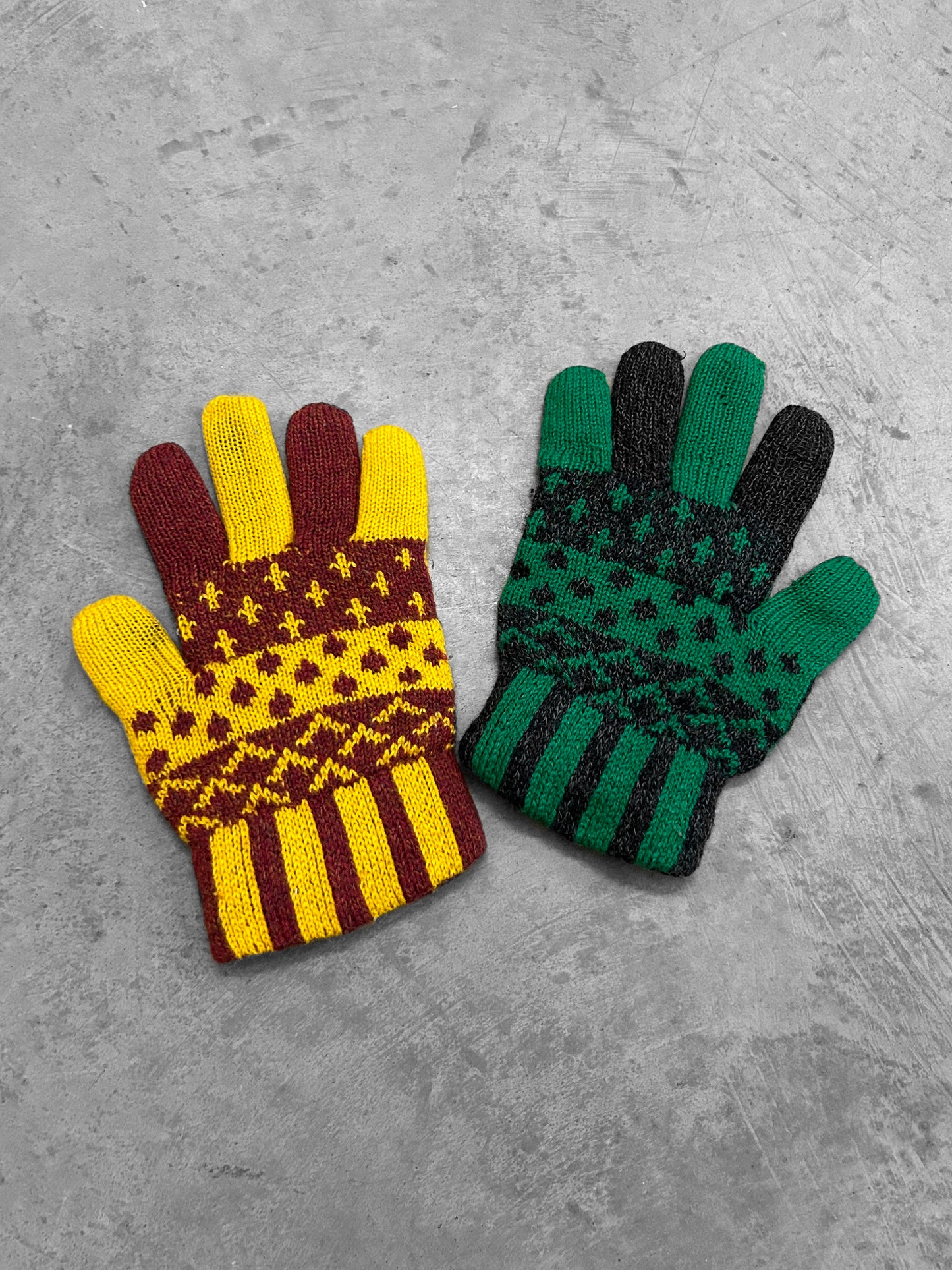 Vivienne Westwood BiColour Wool Gloves