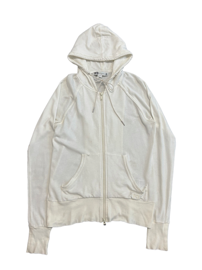 Y-3 White Light Hoodie