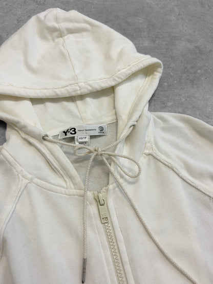 Y-3 White Light Hoodie